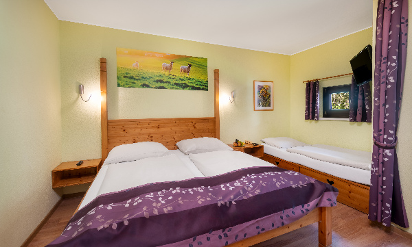 Sporthotel Heiligenblut, Dreibettzimmer