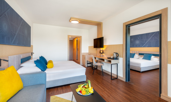 Hunguest Hotel Szeged, Familienzimmer (2 Doppelzimmer mit Verbindungstür)